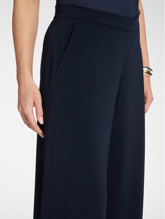 Elena Mirò Elena Mirò Pantaloni di tessuto P194P000441N064 Blu A-Line Fit