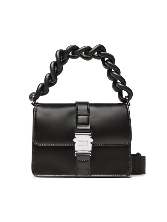 Tommy Jeans Tommy Jeans Rankinė Tjw Item Chain Crossover AW0AW14065 Juoda