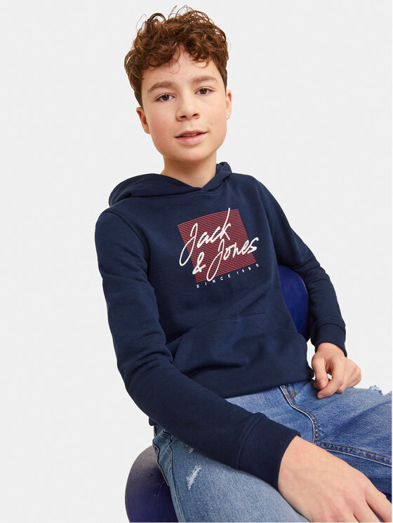 Jack&Jones Junior Jack&Jones Junior Pulóver Zuri 12249874 Sötétkék Standard Fit