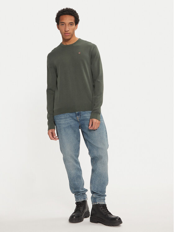 Napapijri Napapijri Maglione Droz NP0A4I2G Verde Regular Fit