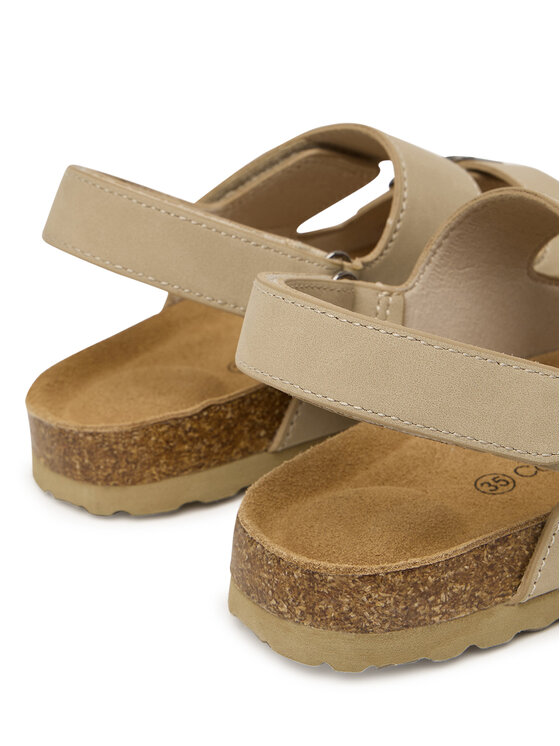 Calvin Klein Calvin Klein Sandały Velcro V3X2-83328-0315 D Beżowy