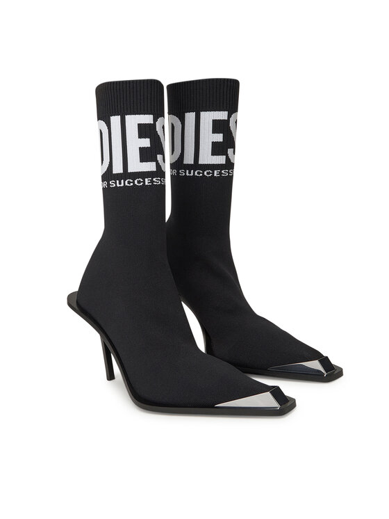 Diesel Diesel Stiefeletten D-Tona Y03492P3120 H4644 Schwarz