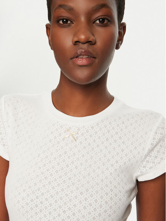Herskind Herskind T-Shirt Ludo 5435178 Bílá Regular Fit