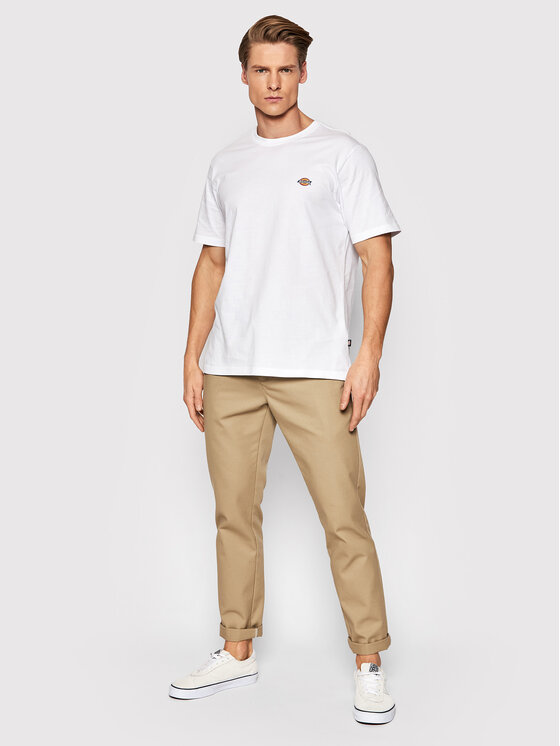 Dickies Dickies T-shirt Mapleton DK0A4XDBWHX Bianco Relaxed Fit