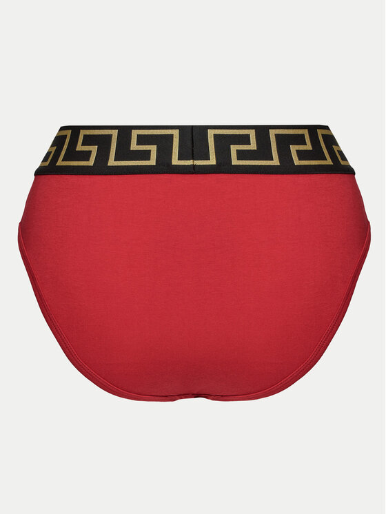 Versace Versace Klasszikus magas derekú alsó AUD01050 1A10011 Piros