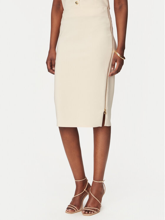 Rinascimento Rinascimento Gonna a matita CFC0127985003 Beige Slim Fit