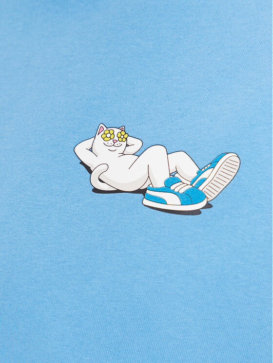 Puma Puma T-Shirt Puma X Ripndip 622196 Blau Relaxed Fit