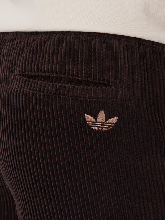 adidas adidas Riidest püksid Corduroy 3S Cargo KT0064 Pruun Relaxed Fit