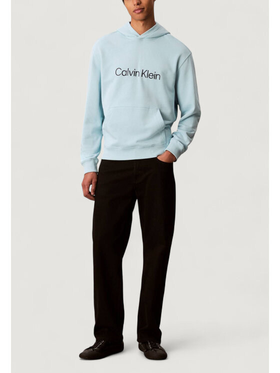 Calvin Klein Calvin Klein Μπλούζα LS EU STANDARD LOGO Μπλε Standard Fit