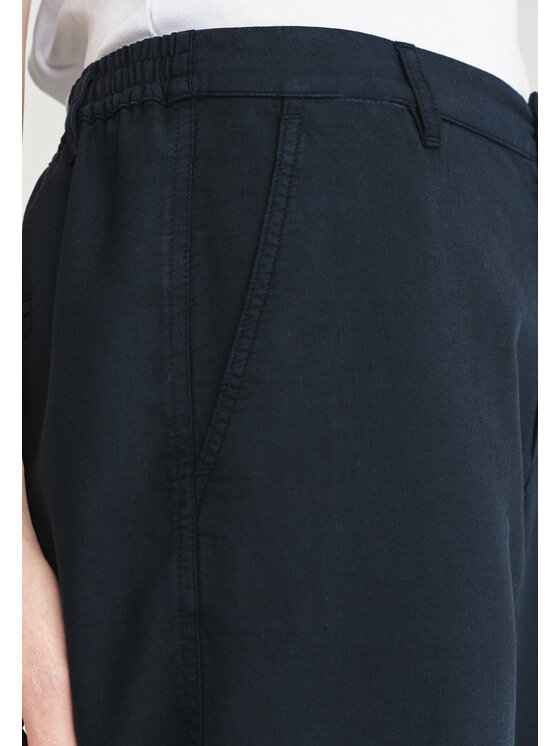 TATUUM TATUUM Spodnie materiałowe SEREMIO 3 Granatowy Loose Fit
