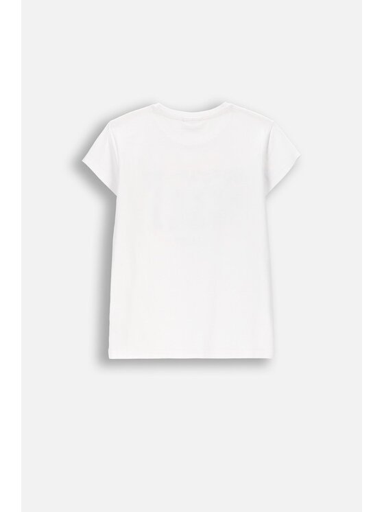 Coccodrillo Coccodrillo T-Shirt WC6143206FGJ-001 Biały Regular Fit