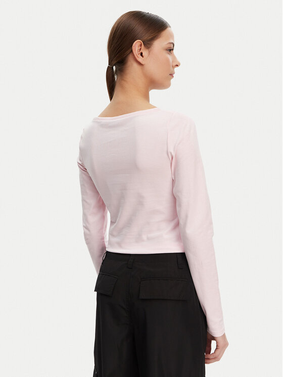 HUGO HUGO Blúz 50537227 Rózsaszín Slim Fit