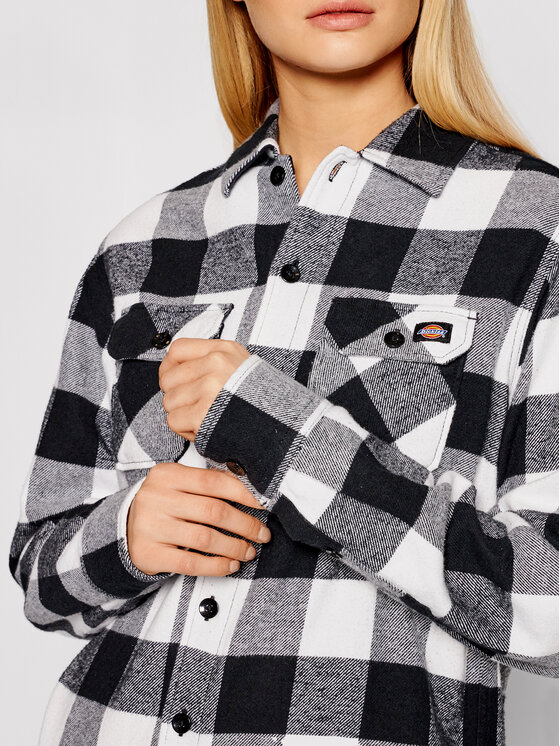 Dickies Dickies Camicia Unisex New Sacramento DK0A4XDZBLK Nero Regular Fit