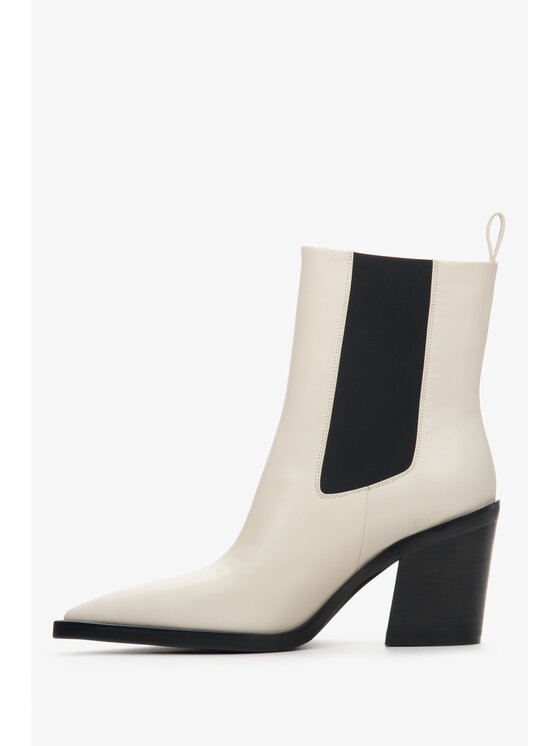 Estro Estro Μποτάκια ER00114138 Μπεζ