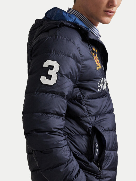 Polo Ralph Lauren Polo Ralph Lauren Μπουφάν πουπουλένιο 710P02584001 Σκούρο μπλε Regular Fit