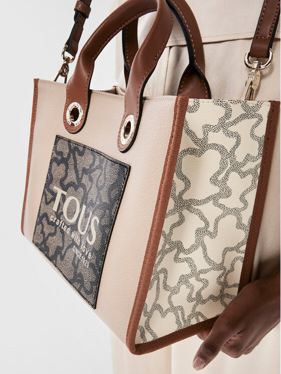 TOUS TOUS Ročna torba Shopper M.Amaya K Icon 2001660343 Bež