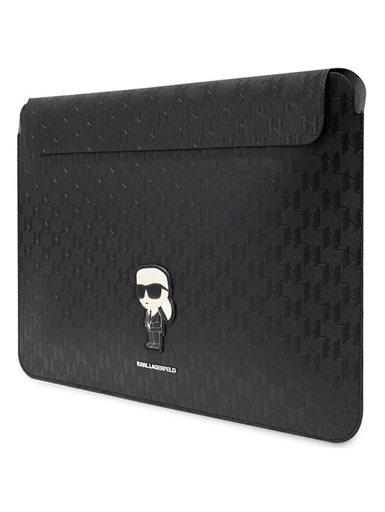 KARL LAGERFELD KARL LAGERFELD Etui na laptopa do 14 cal Czarny