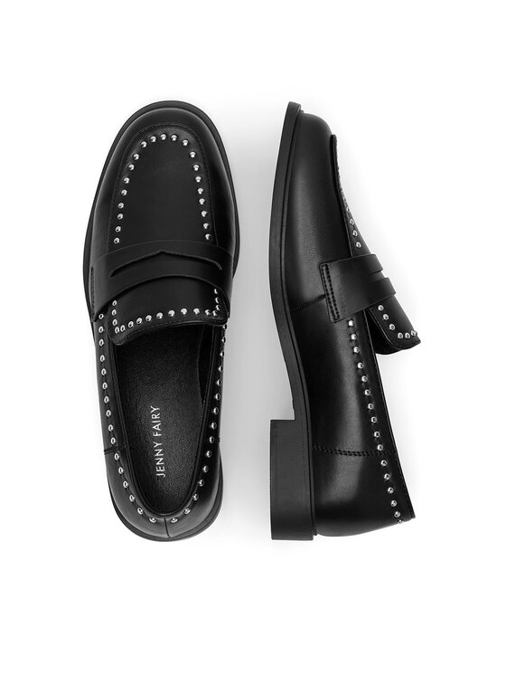 Jenny Fairy Jenny Fairy Μοκασίνια HY2T618-1 Μαύρο