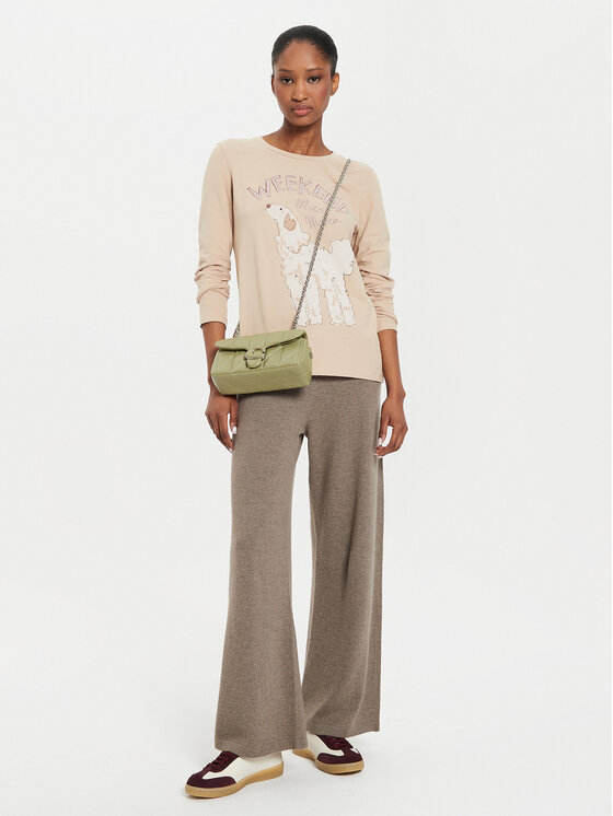 Weekend Max Mara Weekend Max Mara Μπλουζάκι Quinoa 2425946022 Μπεζ Regular Fit
