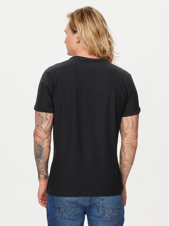 Blend Blend T-Shirt 20716864 Czarny Regular Fit