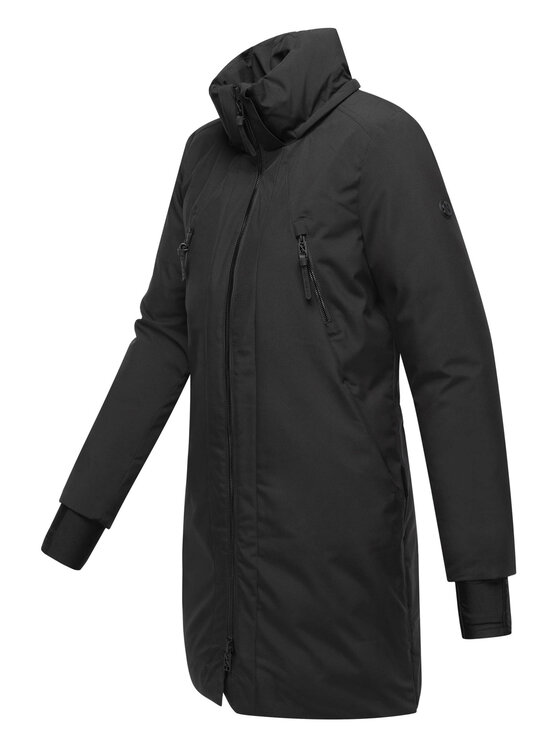 Navahoo Navahoo Kurtka zimowa Winterzart Czarny Regular Fit