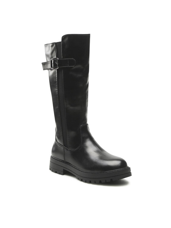 DeeZee DeeZee Kozačky CS2922-13 Černá