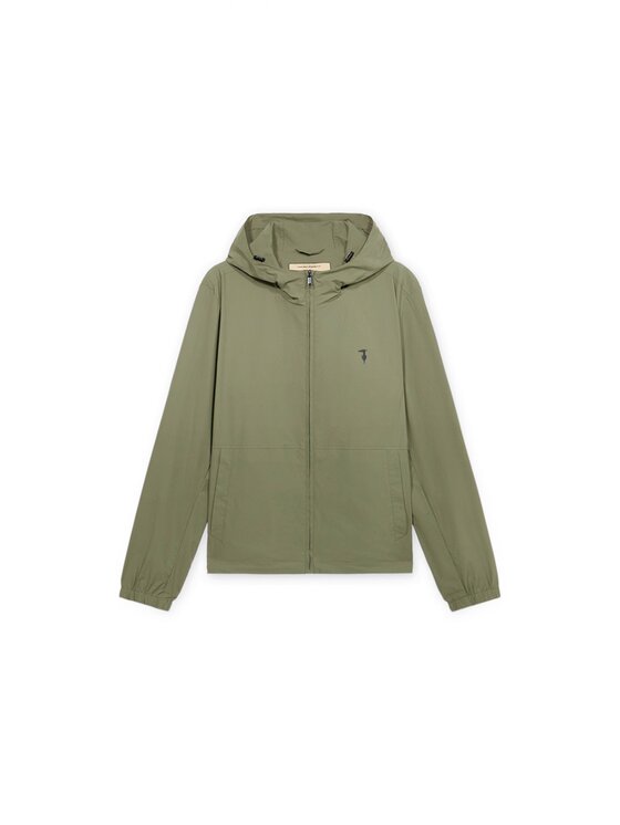 Trussardi Trussardi Płaszcz zimowy R026M000050N035 Zielony Regular Fit