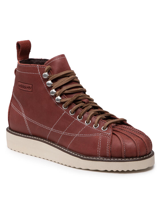 adidas Schuhe Superstar Boot FZ2642 Dunkelrot Modivo