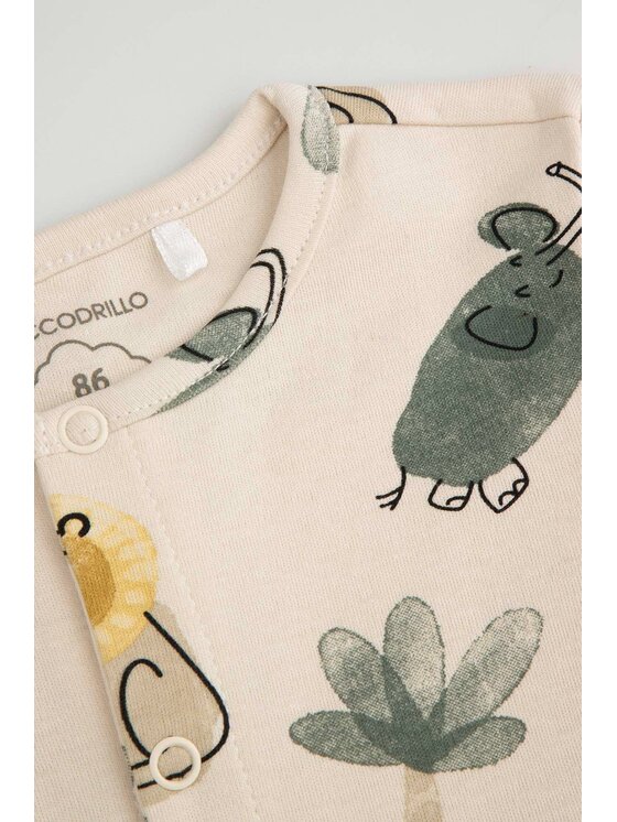 Coccodrillo Coccodrillo Dupačky WC6104301IBN-003 Krémová Regular Fit