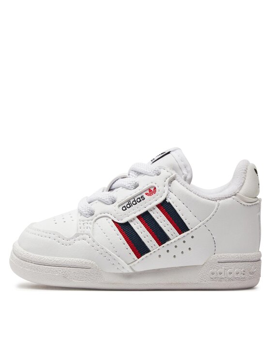 adidas adidas Sneakersy Continental 80 Stripes El S42613 Biały