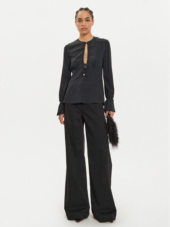 PINKO Pinko Блузка Bambi 102003 A01P Чорний Regular Fit