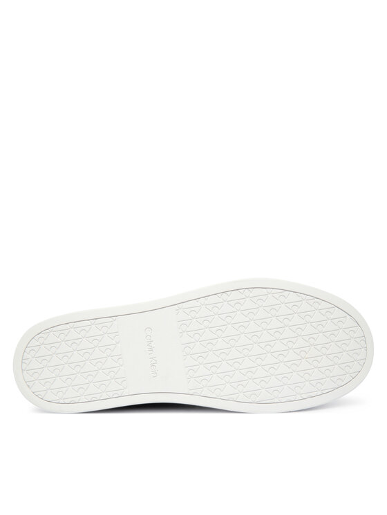 Calvin Klein Calvin Klein Sneakersy Hybrid Clean Cup Derby Lth HM0HM02011 Bordová