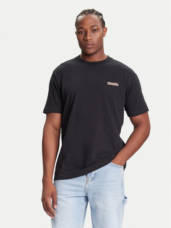 DC DC T-shirt Patch It EDYKT03534 Crna Standard Fit