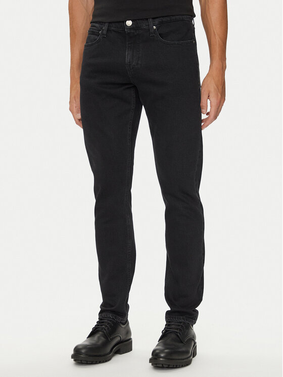 Calvin Klein Džinsi K10K113643 Melns Slim Fit