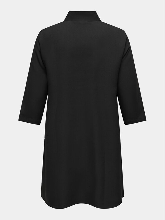 ONLY Carmakoma ONLY Carmakoma Kleid für den Alltag 15302863 Schwarz Regular Fit