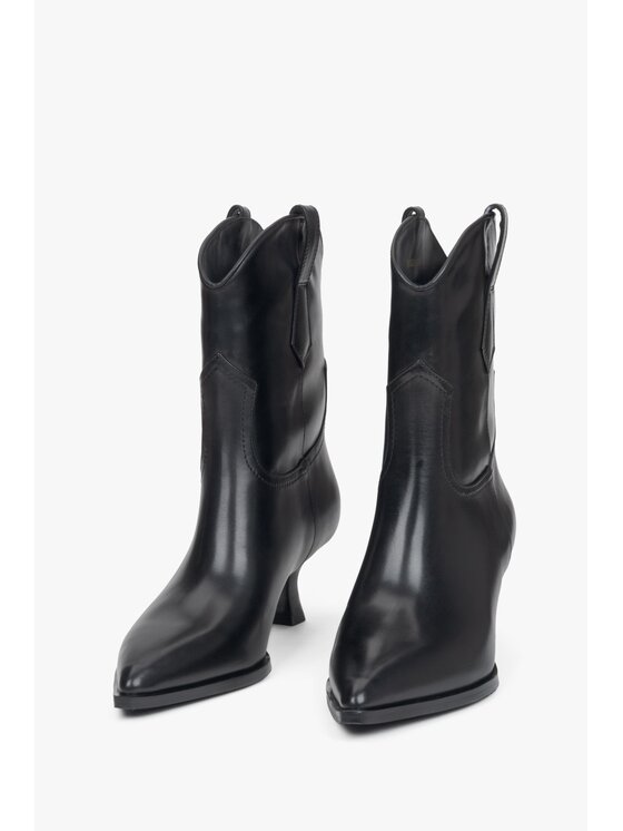 Estro Estro Μποτάκια ER00116136 Μαύρο