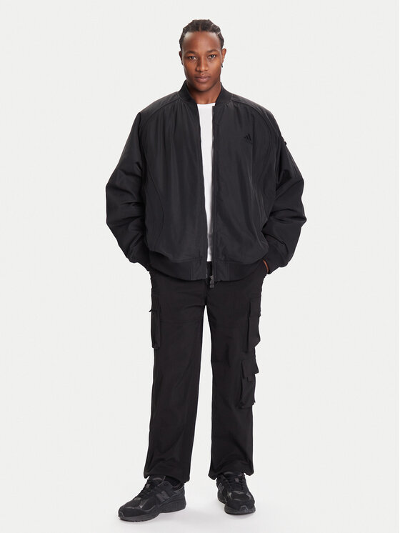 adidas adidas Geacă bomber Teamgeist JW3498 Negru Loose Fit