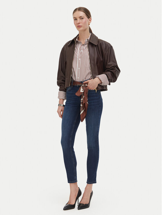Liu Jo Liu Jo Τζιν UF6013 D0356 Σκούρο μπλε Skinny Fit