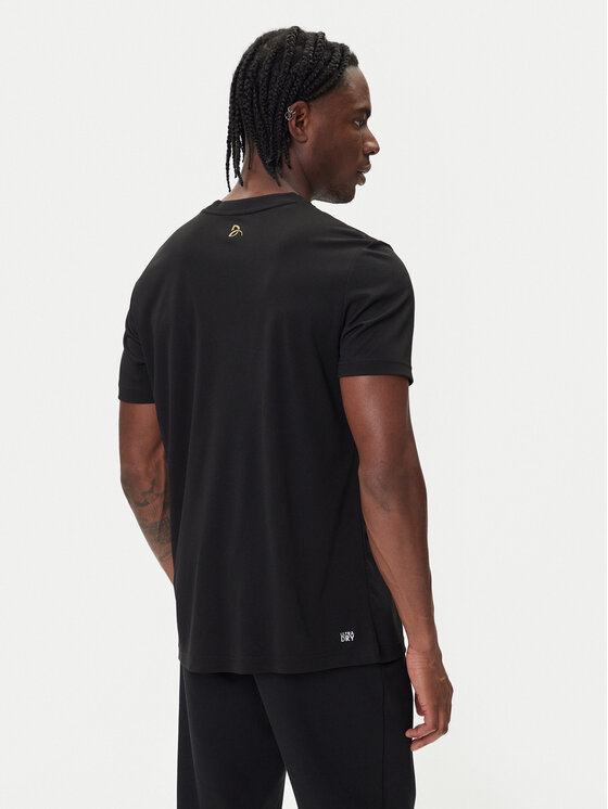 Lacoste Lacoste Tehniline särk TH4782 Must Regular Fit