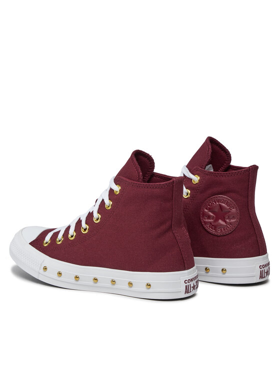 Converse Converse Plátenky Chuck Taylor All Star Star Studded A07906C Bordová