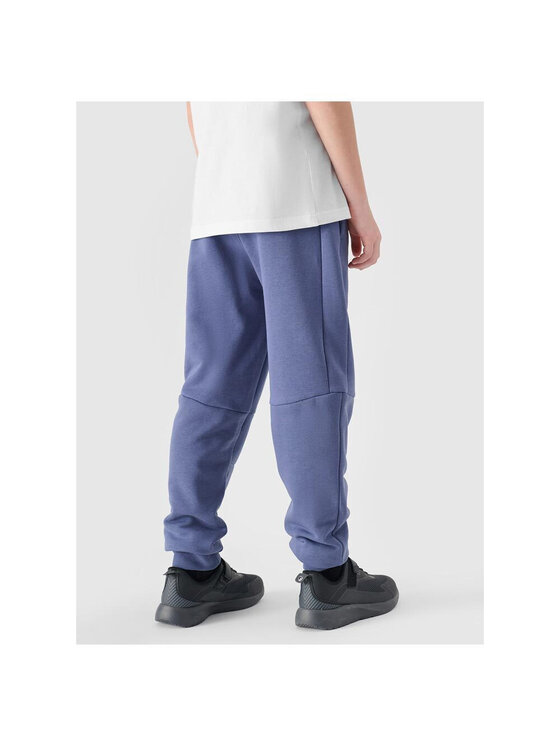 4F 4F Spodnie dresowe 4FJWSS25TTROM1103-33S Niebieski Regular Fit