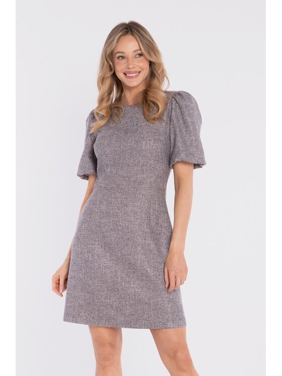 Stylove Stylove Abito da cocktail S431 Grigio A-Line Fit