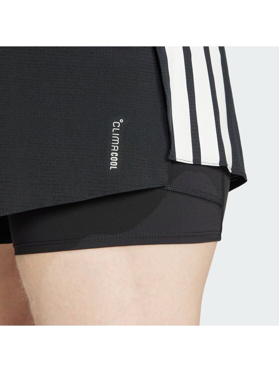 adidas adidas Szorty sportowe Adizero Running Czarny Slim Fit