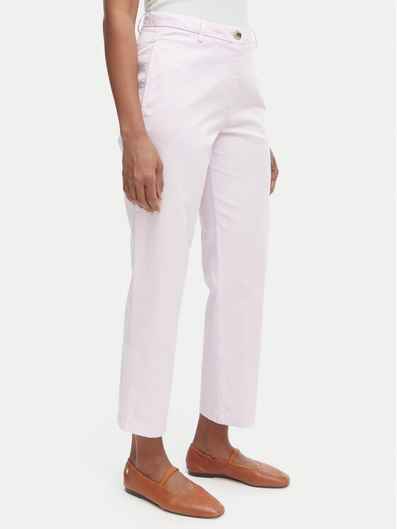 Tommy Hilfiger Tommy Hilfiger Chino WW0WW49647 Svijetlo ljubičasta Slim Fit