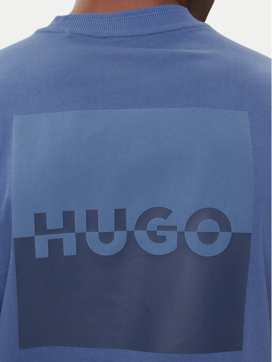 HUGO HUGO T-Shirt Dusplito 50542816 Niebieski Relaxed Fit