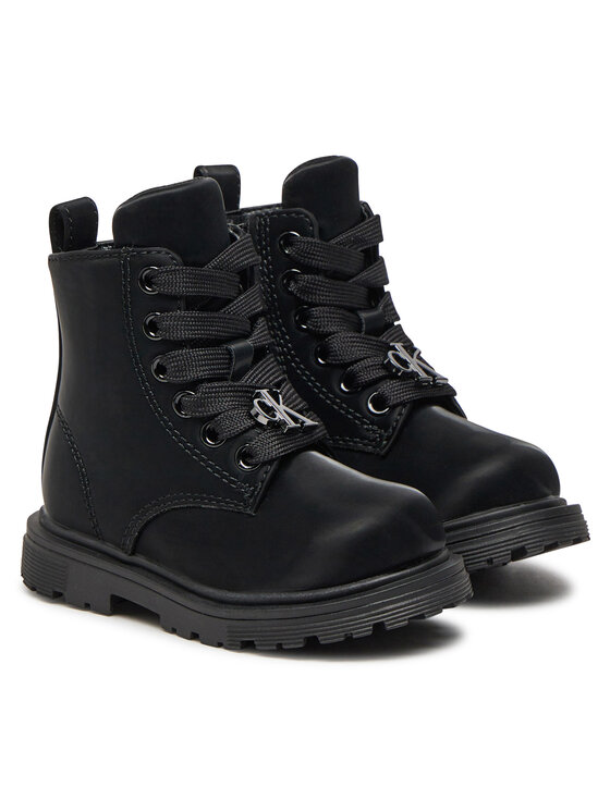 Calvin Klein Jeans Calvin Klein Jeans Schnürstiefeletten V1A5-81010-1688 Schwarz