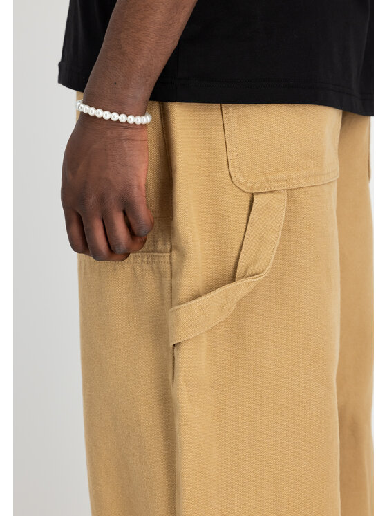 Alpha Industries Alpha Industries Spodnie cargo Carpenter Pant Żółty Relaxed Fit