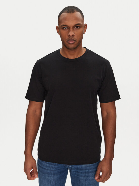 Jack&Jones Jack&Jones Tričko Perfect 12268229 Čierna Regular Fit