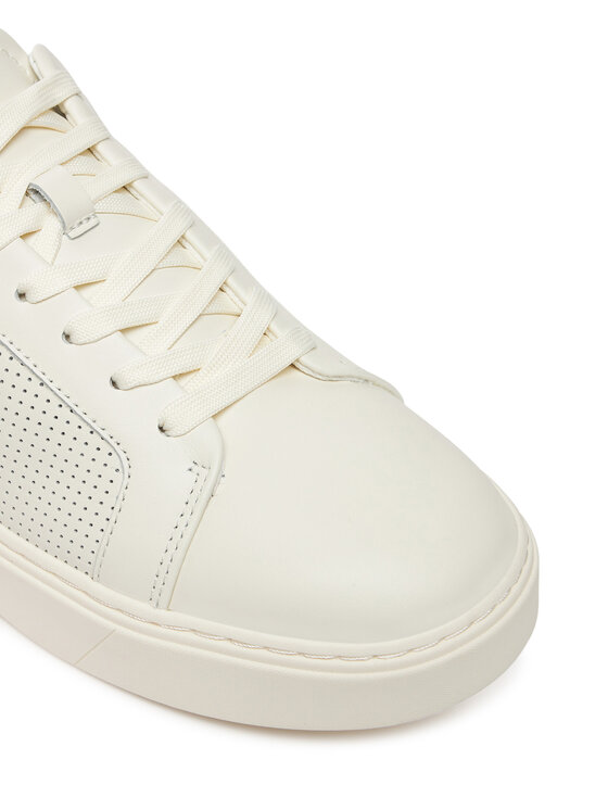 Calvin Klein Calvin Klein Sneakers Clean Cup Low Laceup Perf Lth HM0HM01870 Alb