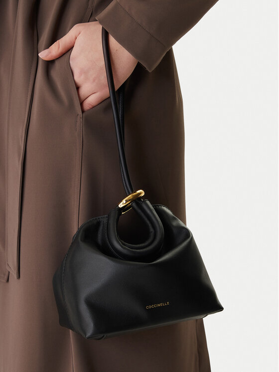 Coccinelle Coccinelle Handtasche UAA Coccinellefinn Popuch E1 UAA 58 01 01 Schwarz